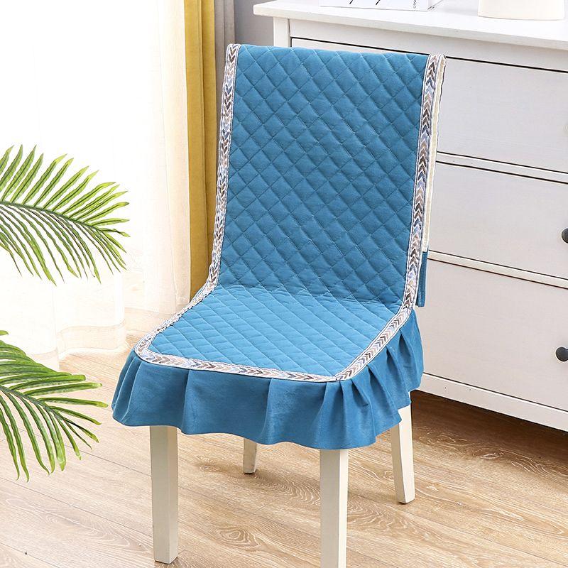 Кружевная юбка, чехол для стула, европейский стиль, скатерть для обеденного стола, подушка, плоская напечатанная скатерть, ткань, чехол для табурета, ткань