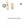 Lock Developmental Toys 3D Thinking Games Wooden Puzzle IQ Unlocking Toys Intelligent Unlock Toy