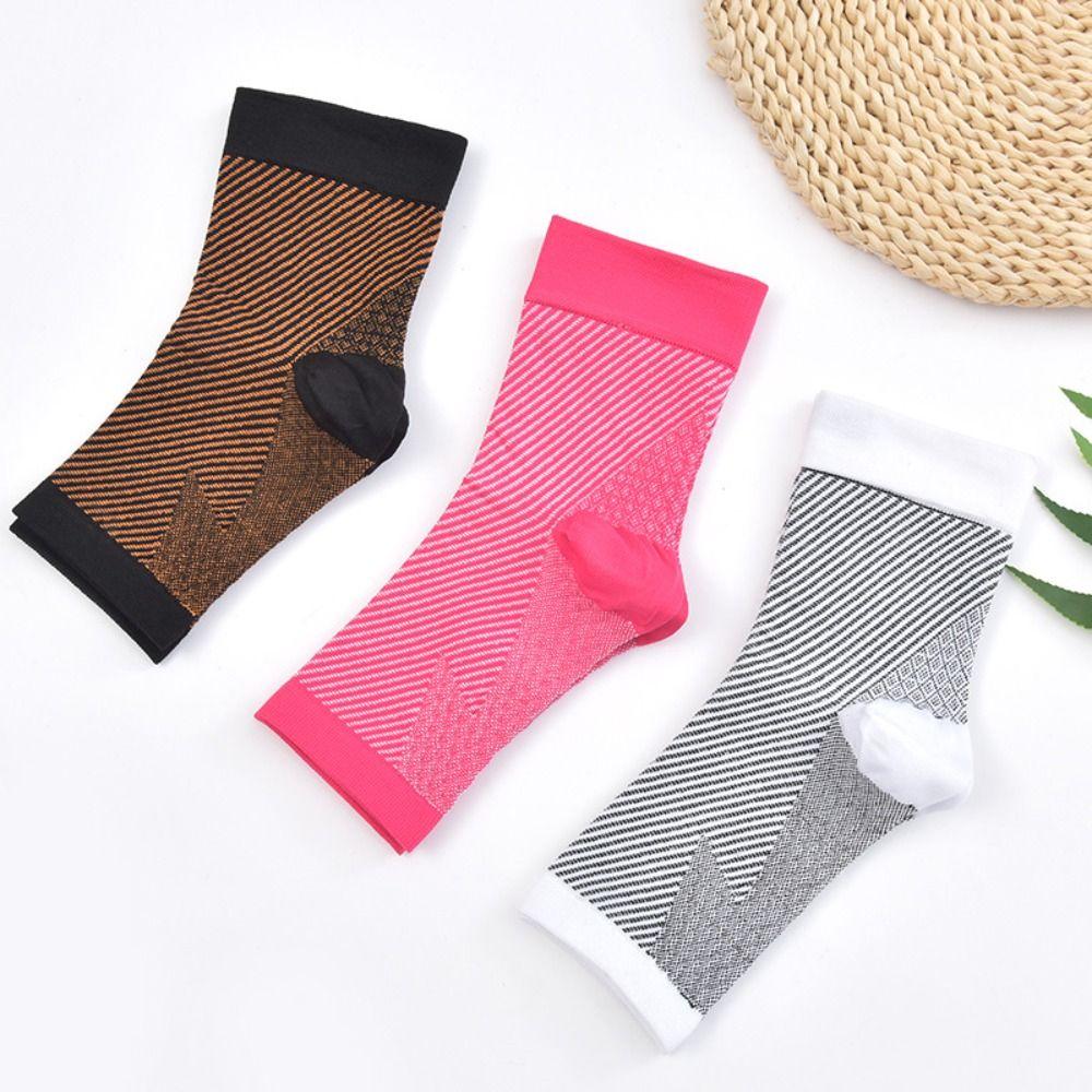 Nylon Neuropathy Socks Foot Protection Compression Ankle Socks Comprex Ankle Sleeves Women Men