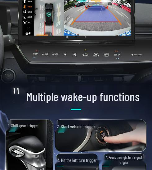 Видеорегистратор Toyota Camry/Highlander/RAV4 Frontlander с панорамной съемкой 720°