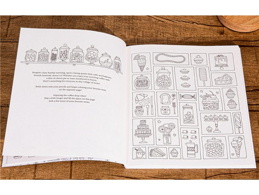 30 дней креативности: Английская раскраска для взрослых для снятия стресса