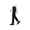 Anta Champion All-Weather Series Comfortable Casual Simple Fleece Sports Long Pants Women Bottoms Basic-Black 162510507-2
