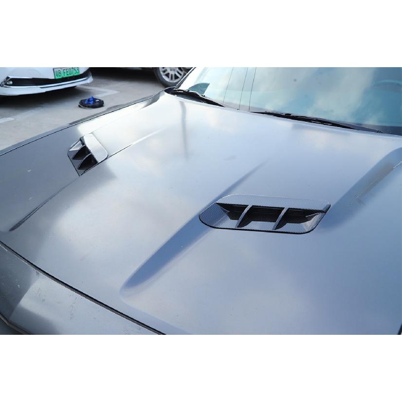 Капот двигателя автомобиля, воздухозаборник, впускное отверстие, декоративная накладка для Dodge Challenger 2015-2022, внешний вид