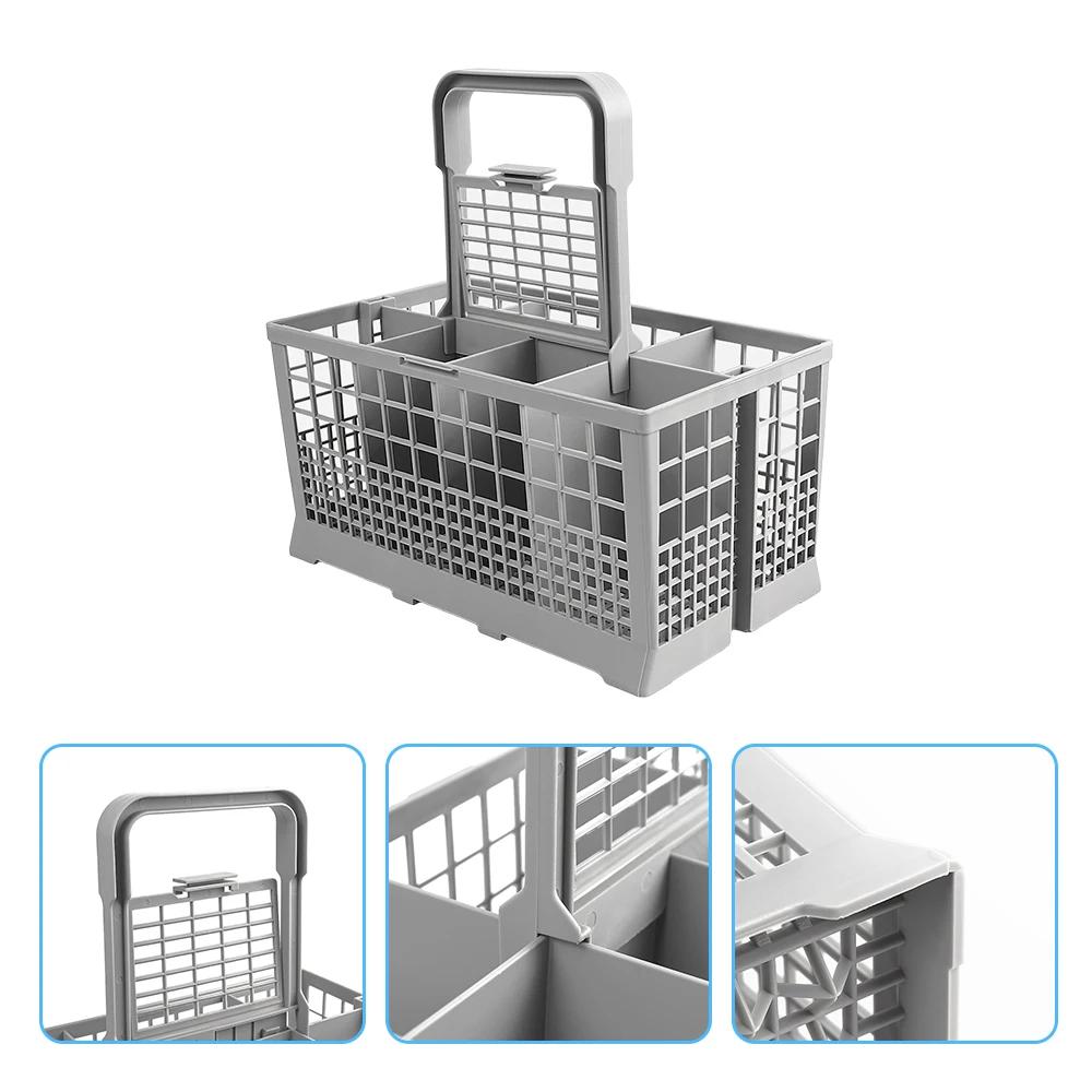Universal Dishwasher Cutlery Basket Foldable Kitchen Tableware Drying Organization for Dishwasher Replacement Accessory 1Pc