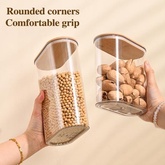 Airtight Food Storage Container Sealed Jar with Lid Large Capacity BPA Free