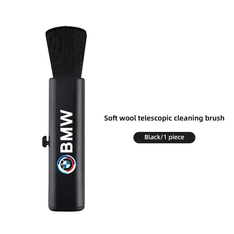 BBIL9 Car Interior Cleaning Soft Brush Tool Dust Remover Sticker For BMW G80 G06 G07 G42 G14 G15 G16 F82 X1 X3 M1 M2 M3 M4 M5 M6 M7