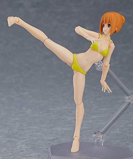 Figma Купальник Женское Тело ТИП2 ABS ПВХ Окрашенная Подвижная Фигурка [Эмири] Без Масштаба &