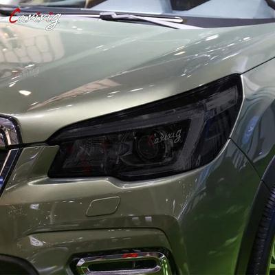 Для Subaru Forester Аксессуары 2 шт. Защитная пленка на фары автомобиля Восстановление фар Прозрачная черная TPU наклейка