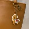 Stuffed Animal Horse Year Key Ring Cute Design Pony Pendant  Backpack Decoration