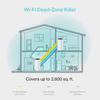 Mesh System Wireless LAN AC1200 867 300 Mbps Dual Band Repeater Deco M4 2 Units White TP-Link Wi-Fi +