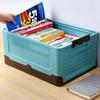 Foldable Plastic Organizer Portable Stackable Free Combination Storage Box Dormitory Household Miscellaneous Storage Container