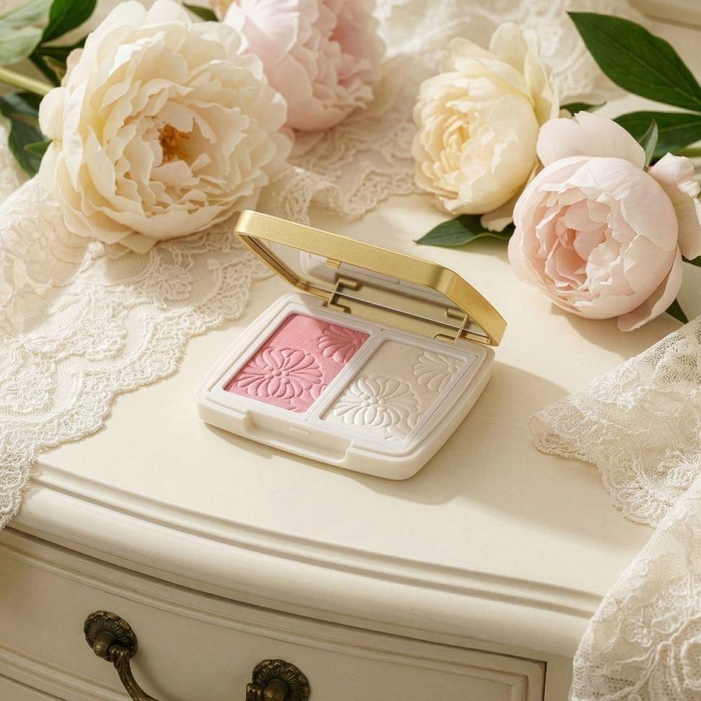 [Особенность] НОВЫЕ румяна Versailles Face Blusher и бальзам для губ Bijou Color (+Косметичка Версаль+Сумка для покупок)