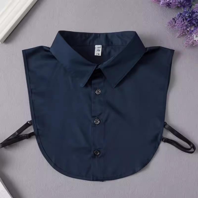 M-2XL White Fake Collar for Women Shirt Sweater Detachable Collar False Collar Lapel Blouse Tops Faux Col Neckwear Nep Kraagje