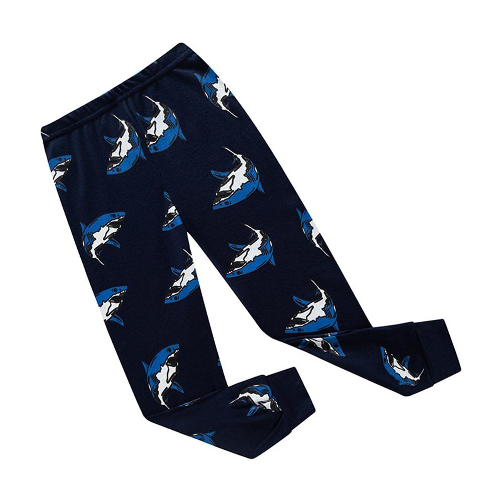 Осенне-зимний детский пижамный комплект для мальчиков, футболка с длинными рукавами и штаны, пижамы, детская одежда для сна с героями мультфильмов для мальчиков