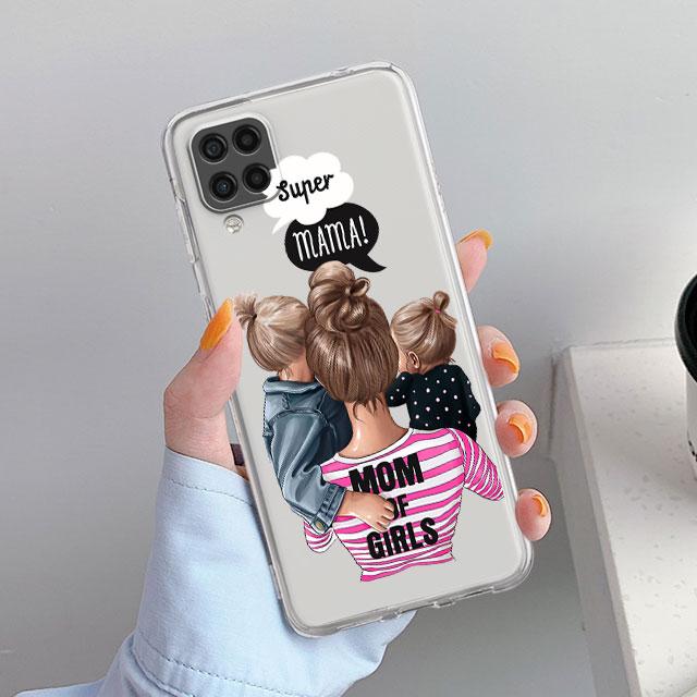 Чехол для Samsung Galaxy A52 A12 A51 A71 A32 A21s A22 A53 A23 A13 A03 A02 A41 A33 A11 A72 A73, чехол для телефона Super Mum Baby