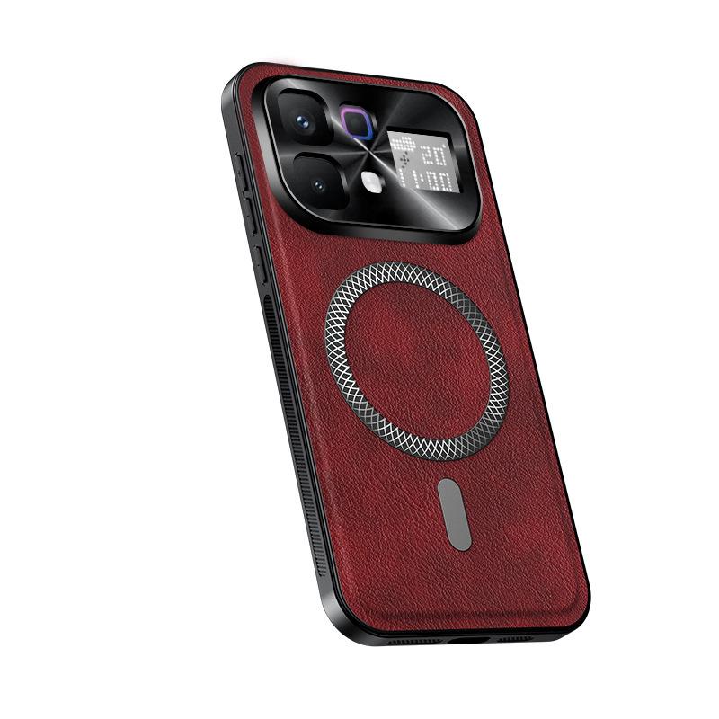 Совместимый с Transsion lnfinix Note60Pro металлический магнитный чехол для телефона с защитой объектива, набор lnfinix HOT70