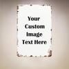 One customizable wooden signboard - a personalized image text signboard for commemorative wall art