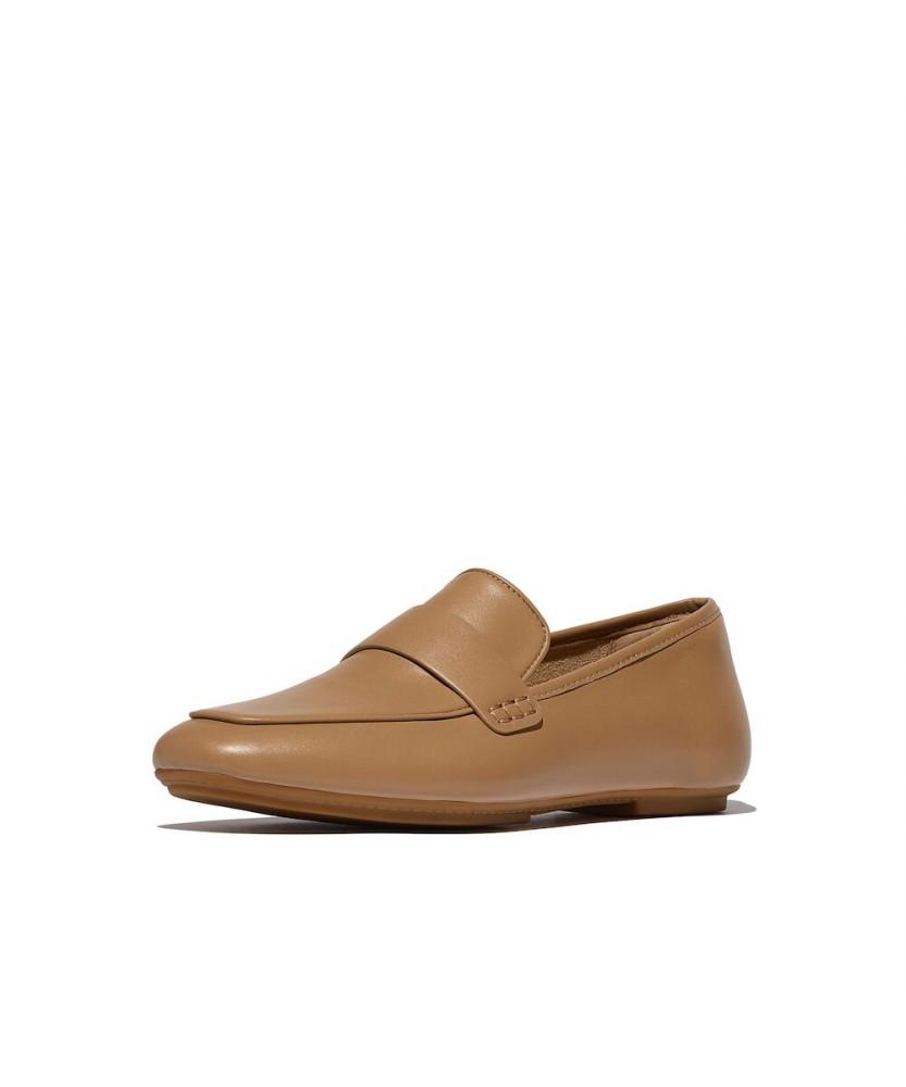 Fitflop [Delicato] Женские мягкие кожаные лоферы - Верблюжий (Ft59K2L10C)