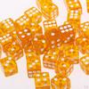 50 Pieces 12mm Acrylic Six Sided D6 Dies RPG Roleplaying Game Props