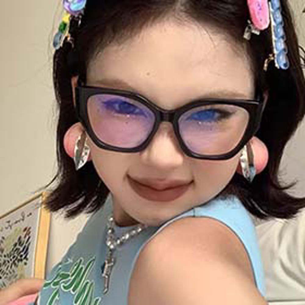 Hip-hop Color Frame Reading Glasses Elastic Unisex Presbyopic Glasses Watch Movie