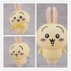 Cute Cartoon Chiikawa Usagi Action Figure Kawaii Anime Model Statue Collectible Doll With Replaceable Faces Desk Decoration Gift