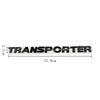 PET1 Car ABS Trunk Letters Words Logo Badge Emblem Decals Sticker For Volkswagen VW TRANSPORTER T4 T5 T6 T7 T8 Styling Accessories
