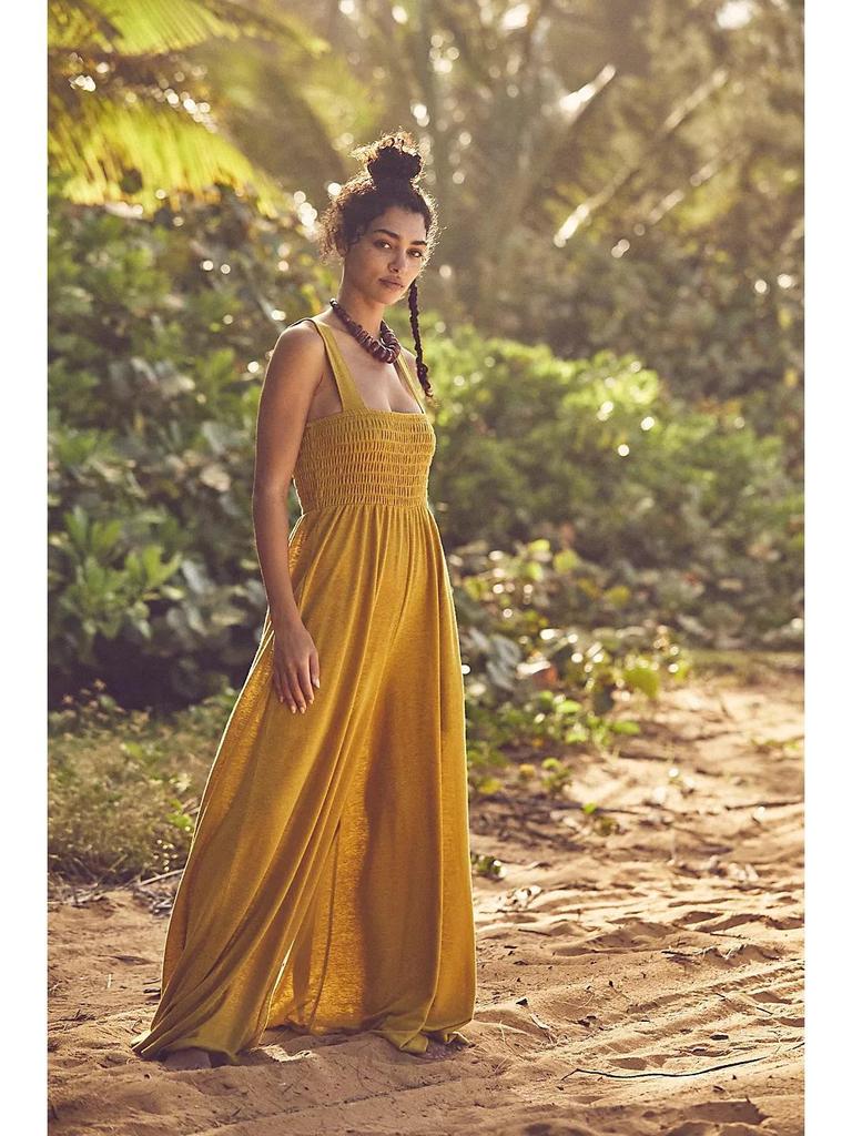 2025 Women's Casual Wide-Leg Solid Color Jumpsuit - Spring/Summer INS Style