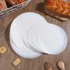 50Pcs Baking Oiled Paper Circle Parchment Paper Multifunction Liner Bbq Oven Patty Hamburger Paper Steamer Liners Baking Tool