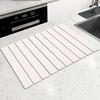 Drying Mat Fast Dry Super Absorbent Foldable Floor Mat Eco-Friendly Diatomaceous Earth Drying Mat for Kitchen Bathroom