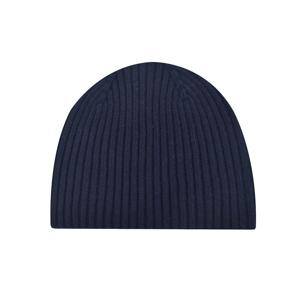 New Knitted Hat for Autumn/Winter Season Thickened Warm Cycling Ear-Warming Beanie Solid-Colour Knitted Hat