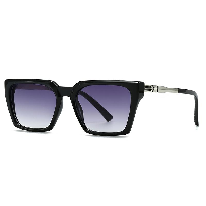 Popular Foreign Trade Sunglasses With Studs European And American Street Style Instagram Influencer Model 36008