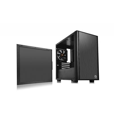 Корпус для ПК Thermaltake алюминиевый черный Versa H17 Mini Tower CS7096 CA-1J1-00S1NN-00