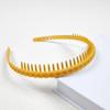 1PC Hair Clip Frosted Color Headband Women's Non-slip Band Teeth Simple Pressure Headband Face Headband Hair Accessories