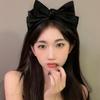 Sweet Black Bow Knot Hairband Temperament Elegant Headband For Women Korean Style  Headdress Girls Hair Accessories