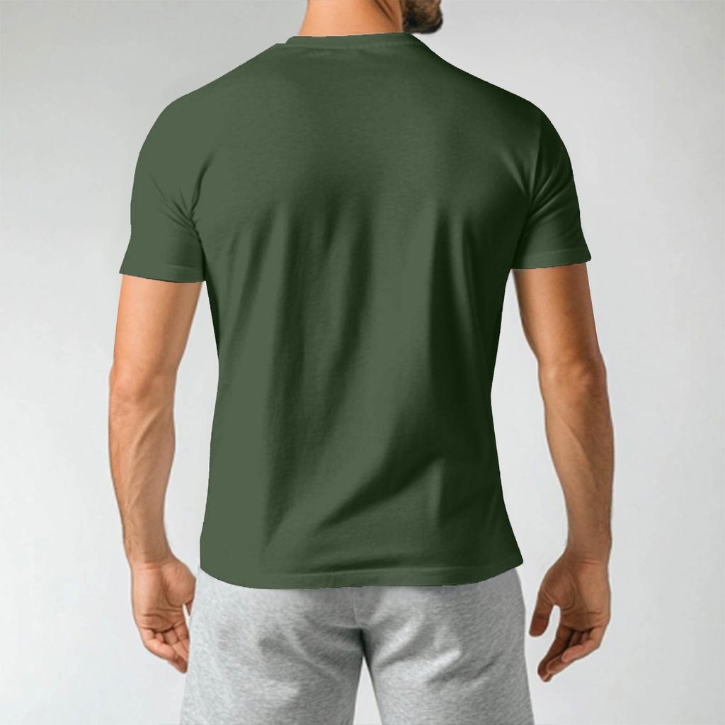 Men'S Fashionable T-Shirt, Street Casual Short Sleeved Clothing