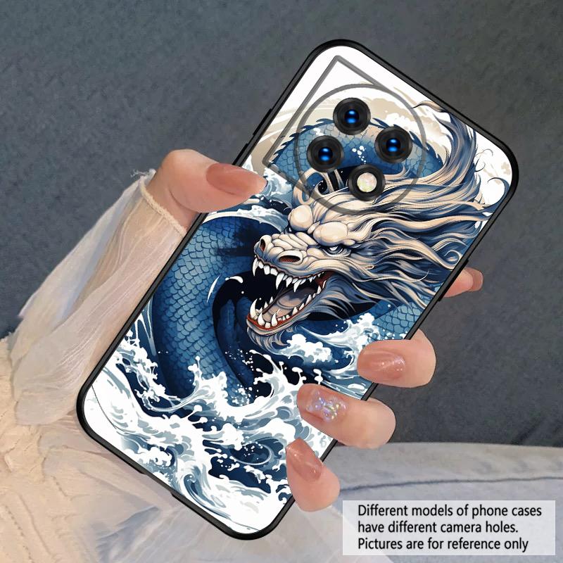 Морской Белый Дракон Для OnePlus 8 9 11 12 13 10 Pro 9RT 8T 12R Ace 3 5 2V Nord CE 2 4 Lite N20 SE N30 N200 силиконовый мягкий чехол для телефона