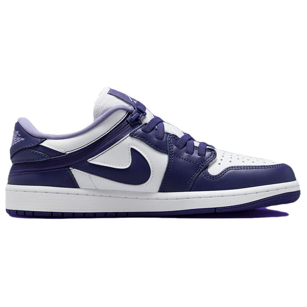 Air Jordan 1 Low FlyEase DM1206-515 Небесно-фиолетовые Белые Повседневные кроссовки
