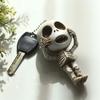 Unique Resin Skull Ornament Hangable Little Ghost Ornament Home Decor Resin Sculpture  Room