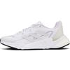 X9000L2 Mesh Round Toe Lace-Up Durable Breathable Low-Top Lifestyle Shoes Women Sneaker White S23656
