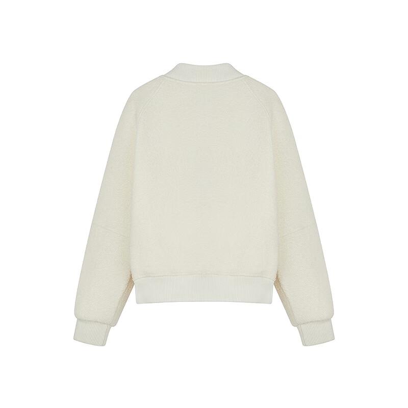 Teenie Weenie Women's Wool Blend Baseball Jacket