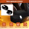 Rearview Mirror Cover for Ford Maverick -2025 Car Side Mirror Exterior Door Rear View Case Trim Sticker Carbon Fiber