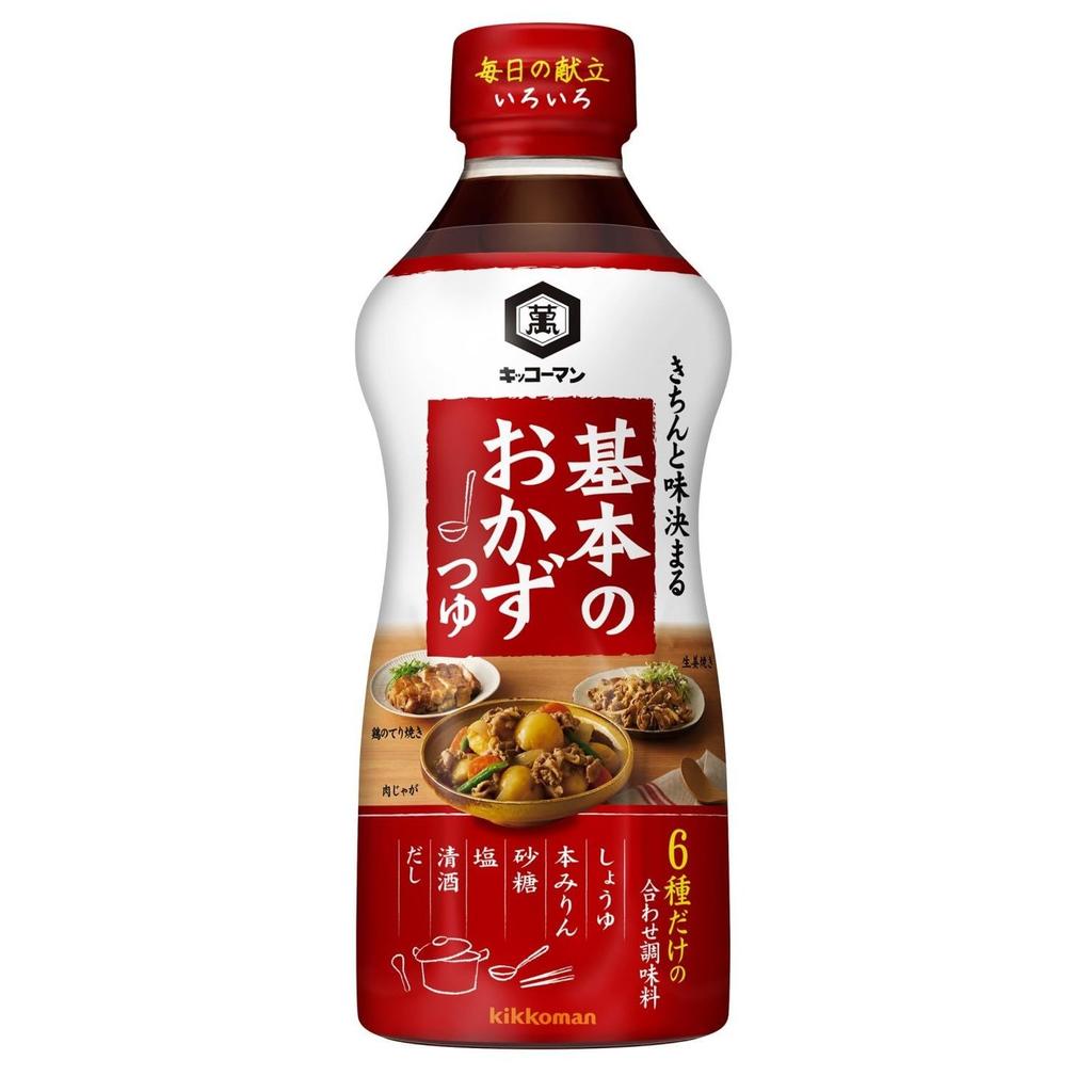 Kikkoman Food Basic Side Dish Sauce 500ml3 bottles