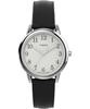 Часы Timex Women's Easy Reader, черный/серебристый/белый/30 мм. , 30 мм, легко читаемые часы.