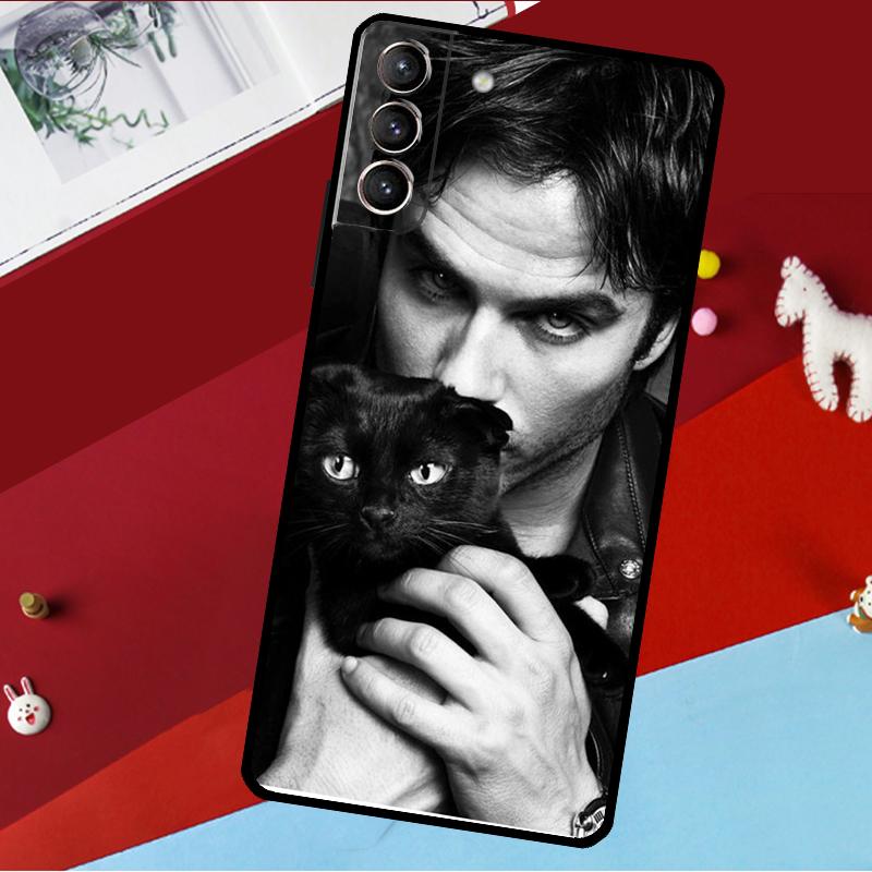 Чехол Damon Salvatore Дневники вампира Для Samsung Galaxy S26 S25 S23 S22 S20 S24 Ultra S9 S10 Plus S21 FE S25 FE Чехол для телефона