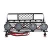 Багажник на крыше со световой балкой для 1/10 RC Crawler Axial SCX10 D90 110 Traxxas TRX-4