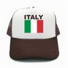 Italia Italy Italian Flag Trucker Cap Summer Unisex Cool Dad Hat Baseball Caps Unisex Outdoor Mesh Net Caps