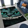 Dream Cheshire Cat Alice In Wonderland Cartoon Rug for Bedroom Living Room Sofa Home Doormat Decor, Large Kid Non-slip Floor Mat