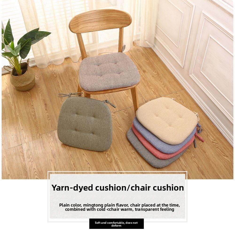Thickened Dining Chair Cushion Keep Warm Home Use Cushion Universal Seat Pad All Season