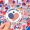 50 Американских наклеек Американская любовь Бабочка Флаг Наклейки