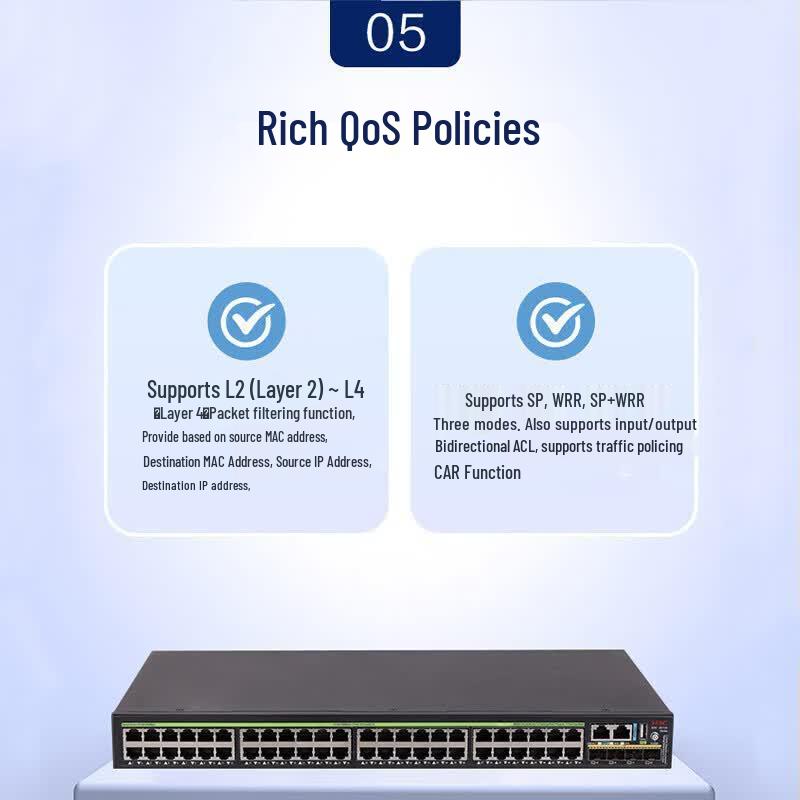 H3C S5135S-48P4S-EI Gigabit PoE Managed Switch